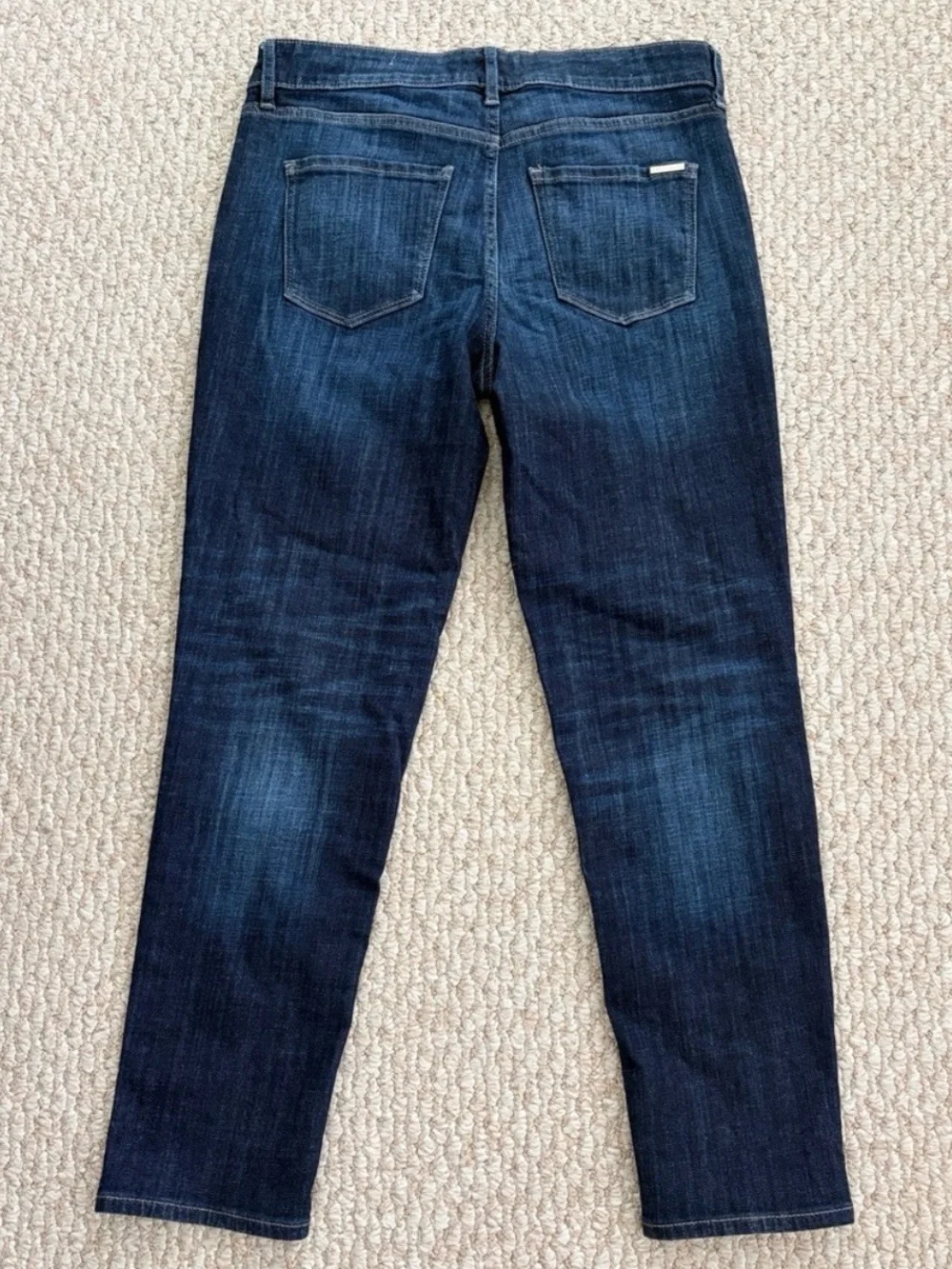 WHBM Everyday Soft Girlfriend Mid Rise Jean